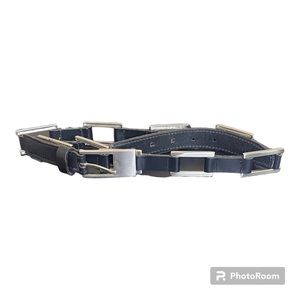 NWOT LEATHER LINK BELT MADE IN INDIA
